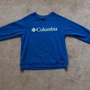 columbia blue sweatshirt